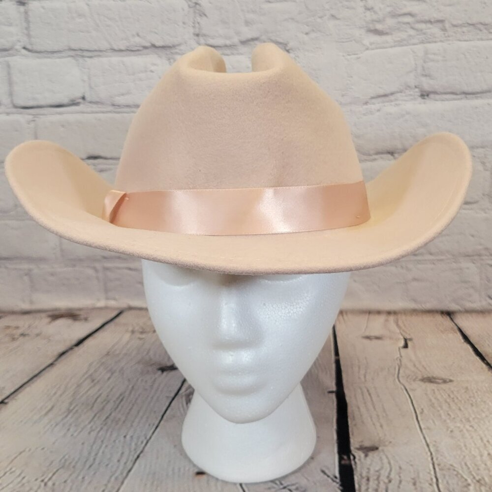 Marcus Adler Women's Short-Brim Cowboy Hat with Satin Trim